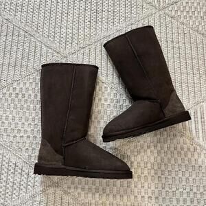 UGG Australia Women’s Classic II Tall Boots in Chocolate